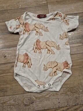 Milkbarn Elephant Tutu Bodysuit